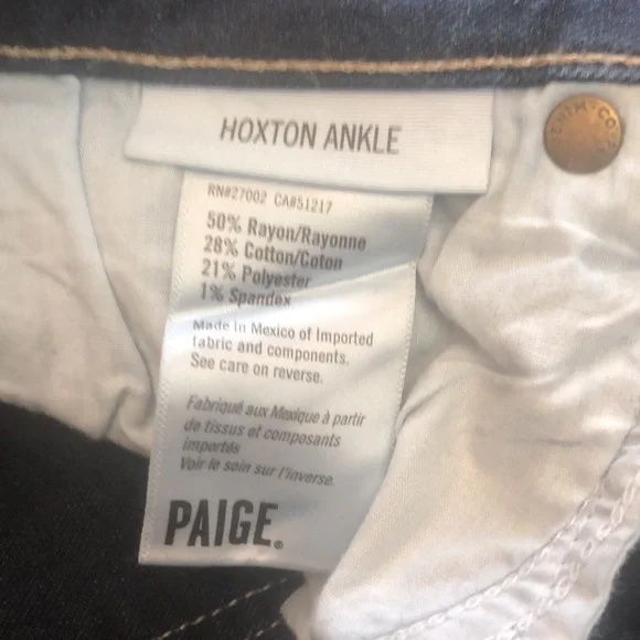 Paige Hoxton ankle jeans 27 - Picture 8 of 8